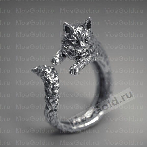 Кольцо кошка